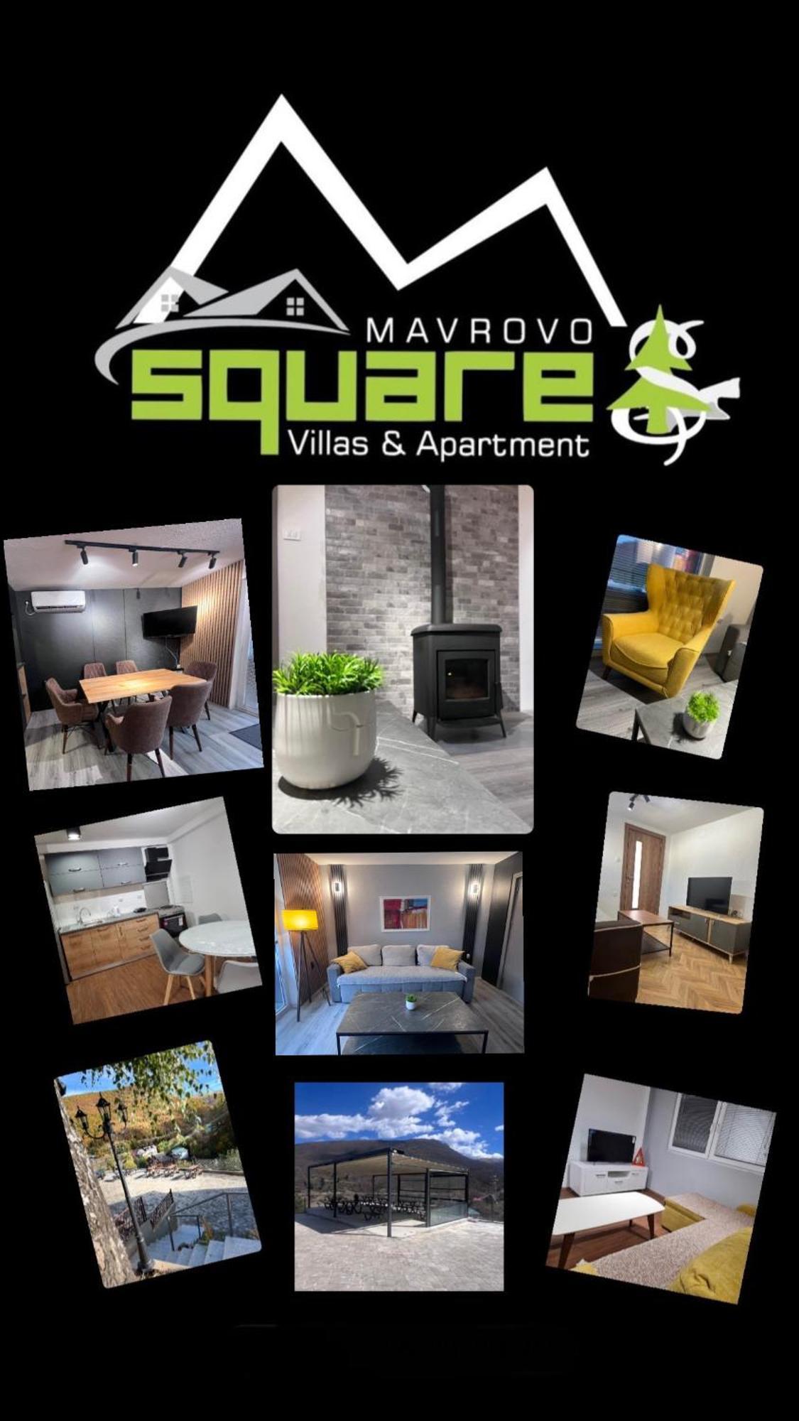Mavrovo Square " Villas & Apartment " Kültér fotó